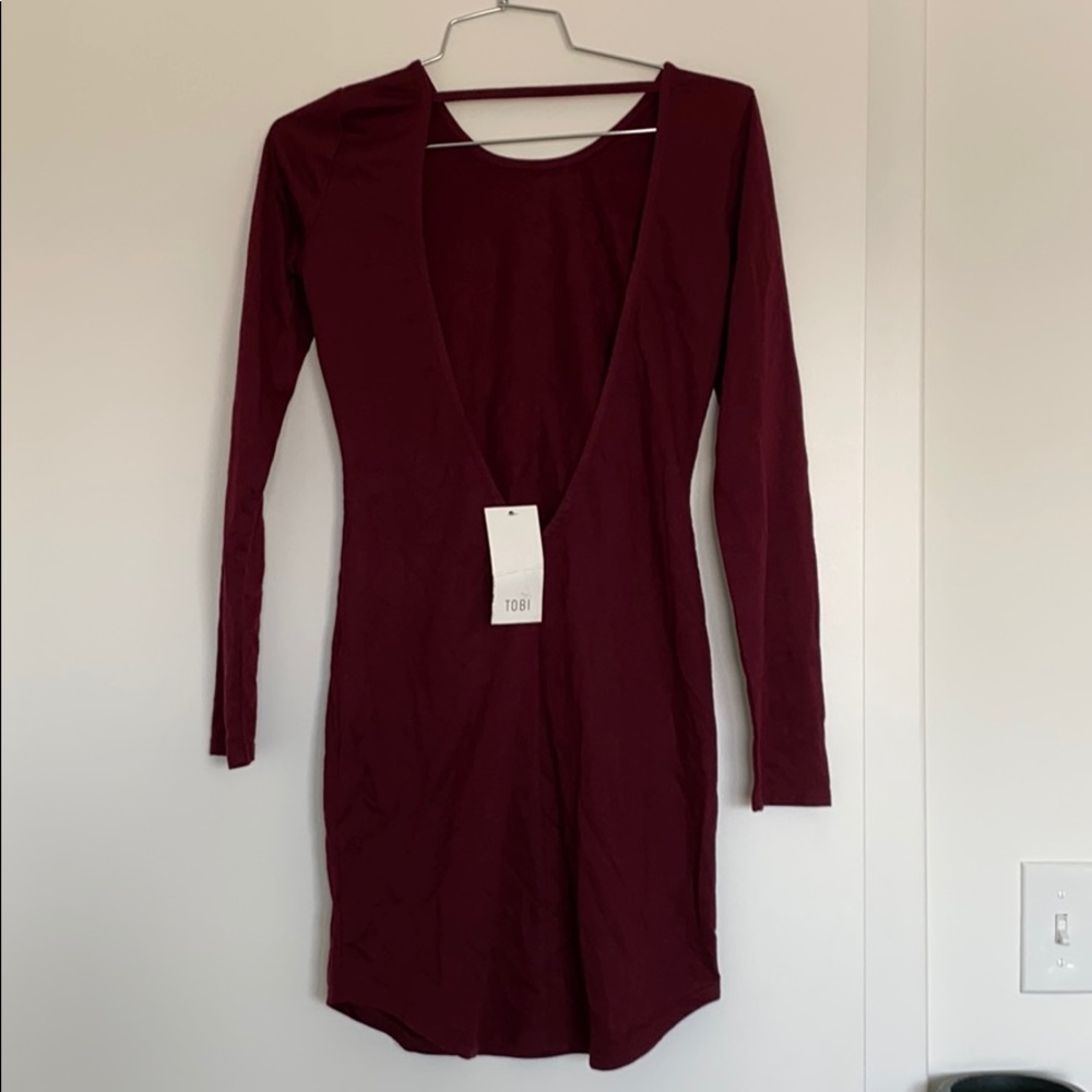 NWT! Tobi Open Back Dress! ❤️🖤